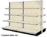 Double Sided Shelving Units
